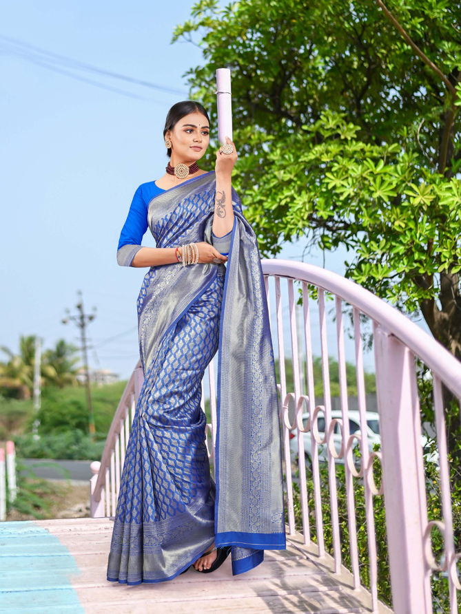 Ritika Tilak2 Designer Banarasi Silk Sarees 